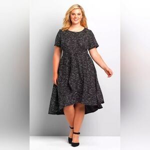 Lane Bryant flare dress